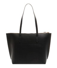 FURLA CLASSIC Bolso de compras de cuero negro - Bolsos Mujer - 3