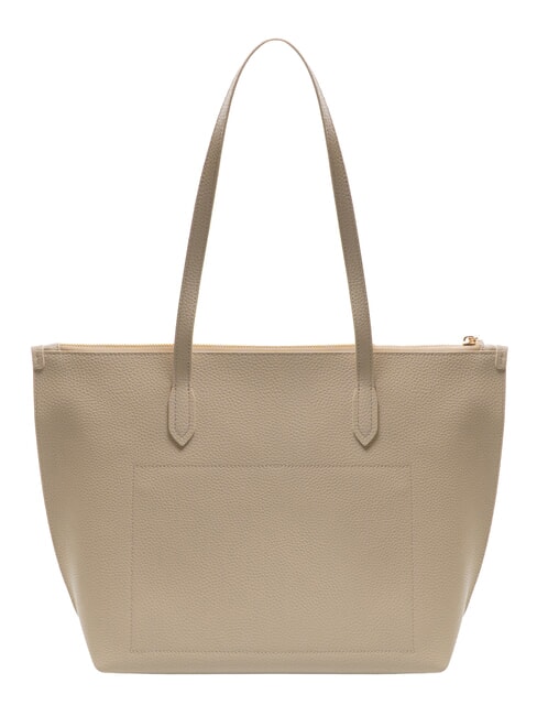 CLASSIC Bolso de compras de cuero perla - Bolsos Mujer