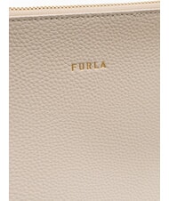 FURLA CLASSIC Bolso de compras de cuero perla - Bolsos Mujer - 4