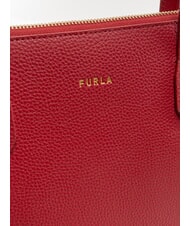 FURLA CLASSIC Bolso de compras de cuero laca - Bolsos Mujer - 4
