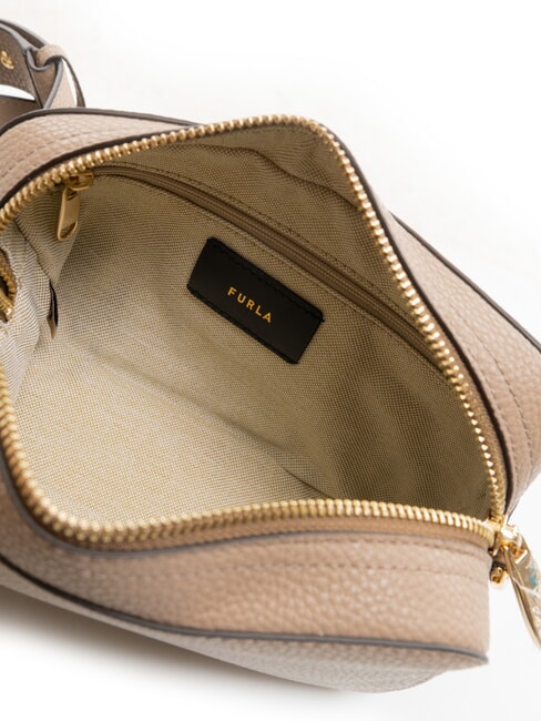 PETUNIA Mini bolso de hombro gris pardo - Bolsos Mujer