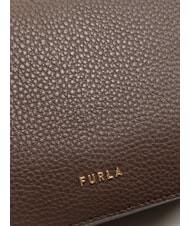 FURLA PETUNIA Mini bolso de hombro chocolate - Bolsos Mujer - 4