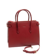 FURLA GARDENIA Bolso de mano de piel con estampado Andrómeda laca - Bolsos Mujer - 2