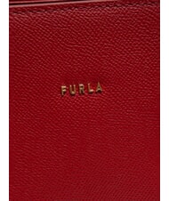 FURLA GARDENIA Bolso de mano de piel con estampado Andrómeda laca - Bolsos Mujer - 4