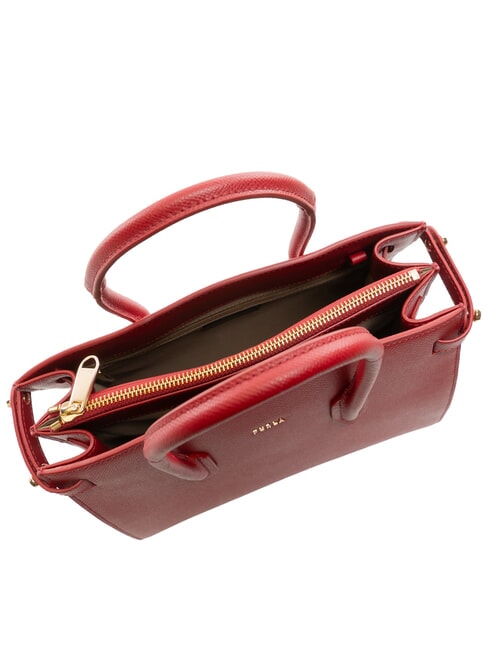 GARDENIA Bolso de mano de piel con estampado Andrómeda laca - Bolsos Mujer