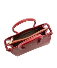 FURLA GARDENIA Bolso de mano de piel con estampado Andrómeda laca - Bolsos Mujer - 5