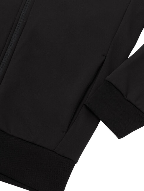 COMMUTER  Sudadera con capucha y cremallera completa negro - Sudaderas