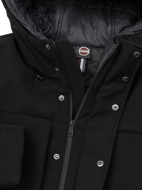 CITIZEN Chaqueta impermeable con capucha negro - Chaquetas de hombre