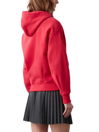 STUNNING Sudadera con cremallera completa, capucha y pliegues. rebelde - Sudaderas de mujer
