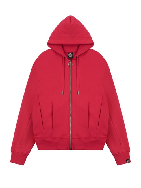 STUNNING Sudadera con cremallera completa, capucha y pliegues. rebelde - Sudaderas de mujer