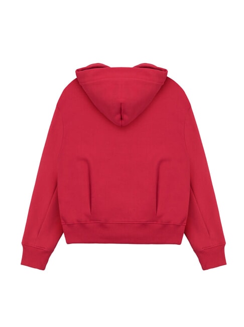 STUNNING Sudadera con cremallera completa, capucha y pliegues. rebelde - Sudaderas de mujer
