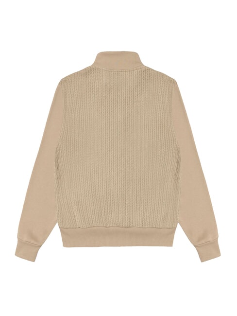 UPPERCLASS Sudadera con cremallera completa en punto cable Arizona - Sudaderas de mujer