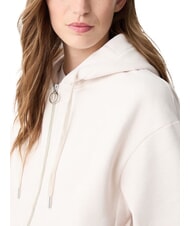 COLMAR STUNNING Sudadera con cremallera completa, capucha y pliegues. incienso - Sudaderas de mujer - 2