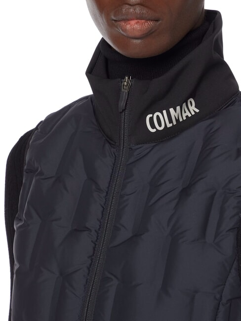 SCI ETERNITY Chaleco acolchado de cuello alto negro - Chaleco de mujer