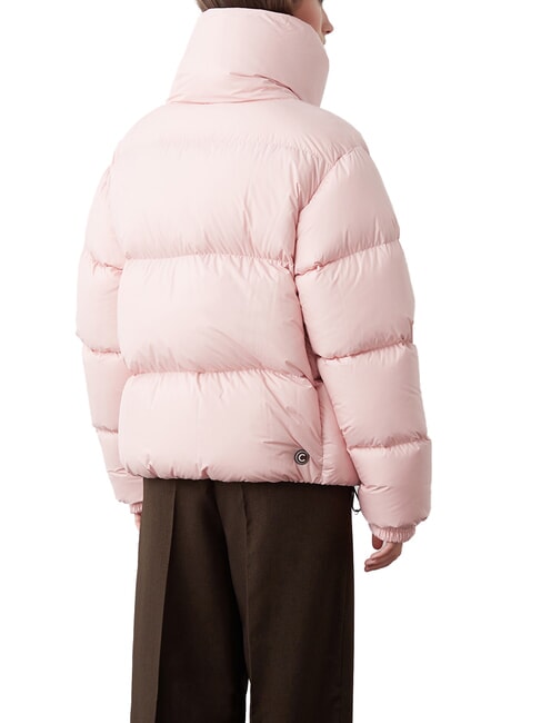 CAPTION Chaqueta corta de plumas con capucha batido - Chaquetas de plumas de mujer