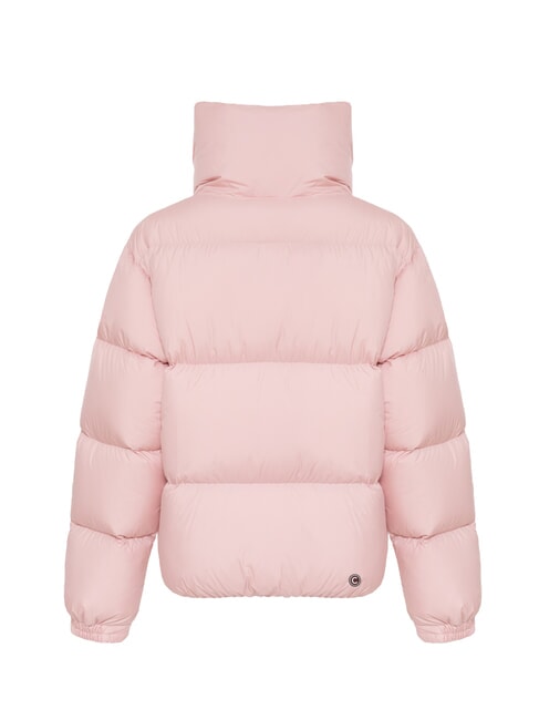 CAPTION Chaqueta corta de plumas con capucha batido - Chaquetas de plumas de mujer