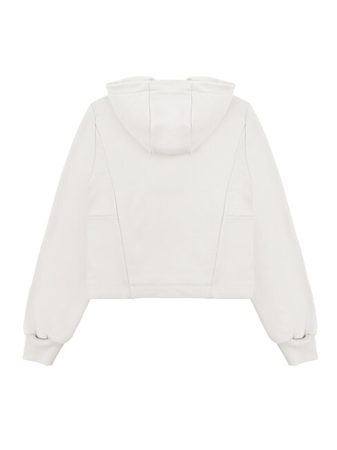 CONNECTIVE Pantalones deportivos de polar blanco - Sudaderas de mujer