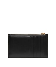 CALVIN KLEIN HARDWARE MONOGRAM Tarjetero / monedero de cuero - Carteras Mujer