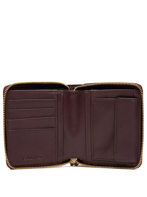 ENGRAVED  Cartera pequeña de cuero dulce de azúcar - Carteras Mujer