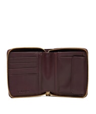 CALVIN KLEIN ENGRAVED  Cartera pequeña de cuero dulce de azúcar - Carteras Mujer - 2