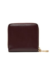 CALVIN KLEIN ENGRAVED  Cartera pequeña de cuero dulce de azúcar - Carteras Mujer - 3