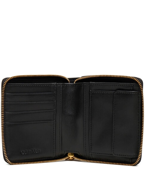 ENGRAVED  Cartera pequeña de cuero En negro - Carteras Mujer