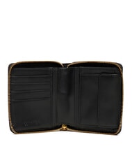 CALVIN KLEIN ENGRAVED  Cartera pequeña de cuero - Carteras Mujer