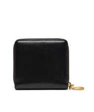 CALVIN KLEIN ENGRAVED  Cartera pequeña de cuero En negro - Carteras Mujer - 3