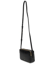 CALVIN KLEIN EMBOSSED LOGO Mini bolso de hombro coco negro/tostado - Bolsos Mujer - 3