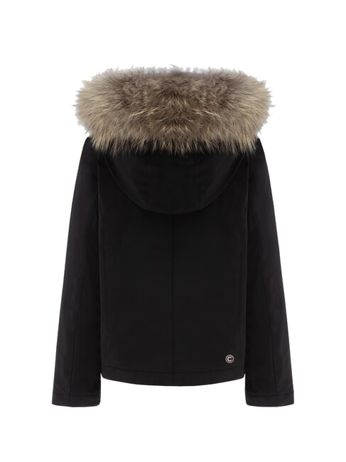 PURENESS KIDS Chaqueta acolchada con capucha negro - Chaquetas de bebé