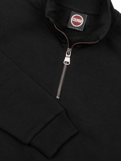 MODISH KIDS Sudadera de cuello alto y media cremallera negro - Sudadera Beb&eacute;