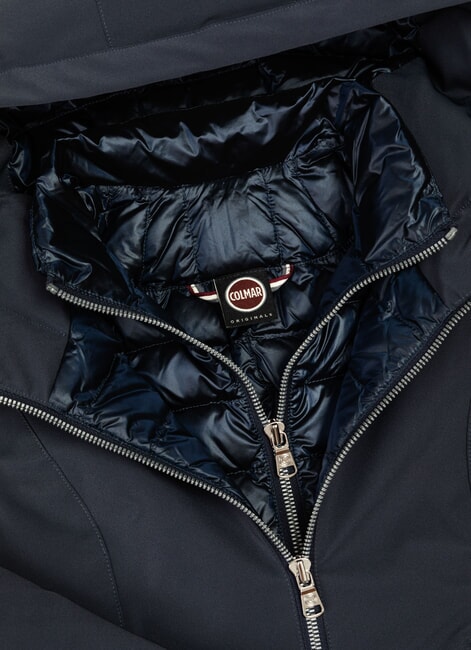 PURENESS KIDS Chaqueta acolchada con capucha Azul marino - Chaquetas de bebé