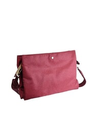 BORBONESE L'ECOLE NYLON Bolso bandolera con tres compartimentos merlot - Bolsos Mujer - 2