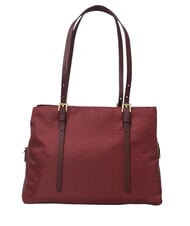 BORBONESE L'ECOLE NYLON Shopper de hombro, con bandolera merlot - Bolsos Mujer - 3