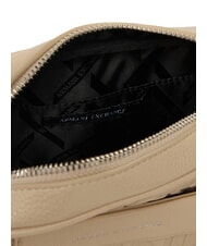 ARMANI EXCHANGE LIZ PEBBLE Bolsa para cámara con logotipo en relieve valle - Bolsos Mujer - 4