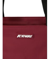 KWAY AISY Bolso tote de nailon syrah tinto - Bolsos Mujer - 3
