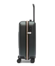 KWAY EUDOXIE LOGO Carro de equipaje de mano verde negruzco - Equipaje de mano - 3