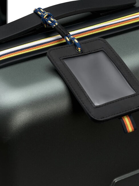 EUDOXIE LOGO Carro de equipaje de mano verde negruzco - Equipaje de mano