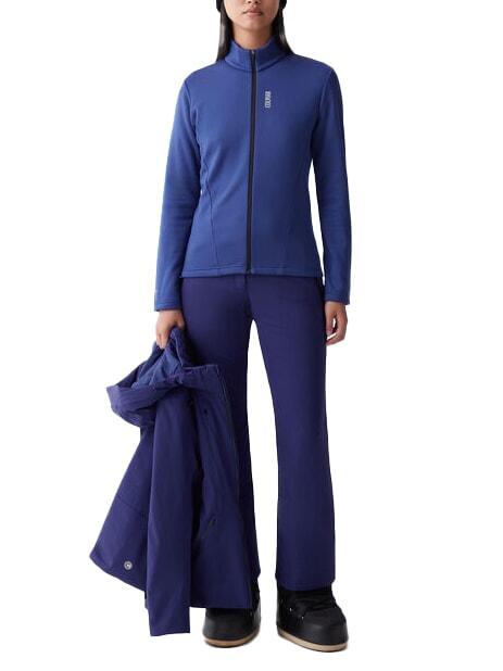 SCI FACETIME Sudadera térmica con media cremallera infantería de marina - Sudaderas de mujer