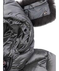 COLMAR DELUXE Chaqueta larga acolchada con capucha acero oscuro-acero oscuro - Chaquetas de plumas de mujer - 4