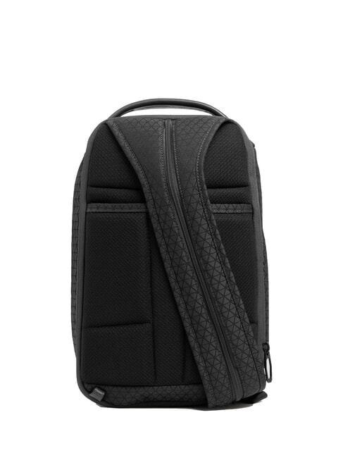 HEXAGON Mochila de un solo hombro negro - Mochilas para port&aacute;til