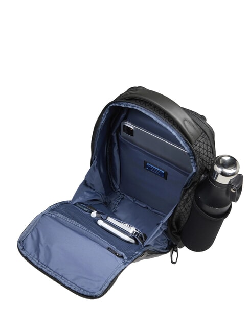 HEXAGON Mochila de un solo hombro negro - Mochilas para port&aacute;til