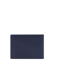 PIQUADRO FINN Cartera mediana de piel azul - Carteras Hombre - 4