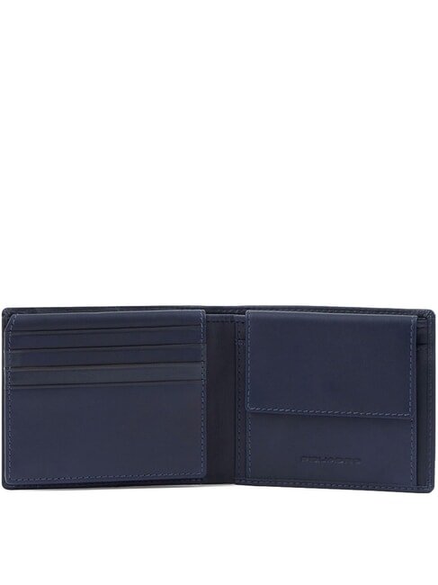 FINN Billetera de cuero azul - Carteras Hombre