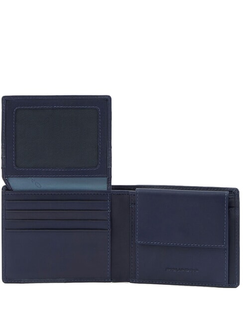 FINN Billetera de cuero azul - Carteras Hombre