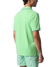 NORTH SAILS COLLAR STRIPED Polo de manga corta de algod&oacute;n verde verano - camisa polo - 2