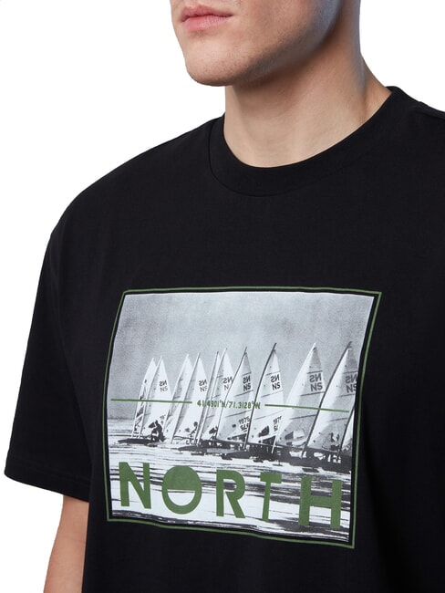 GRAPHIC Camiseta de algodón negro - camiseta