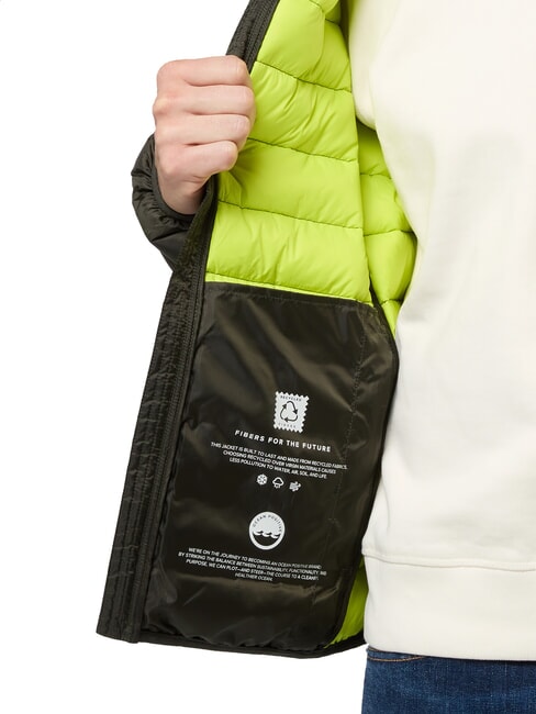 SKYE HOODIE Chaqueta de plumas con capucha verde bosque - Chaquetas de plumas para hombre