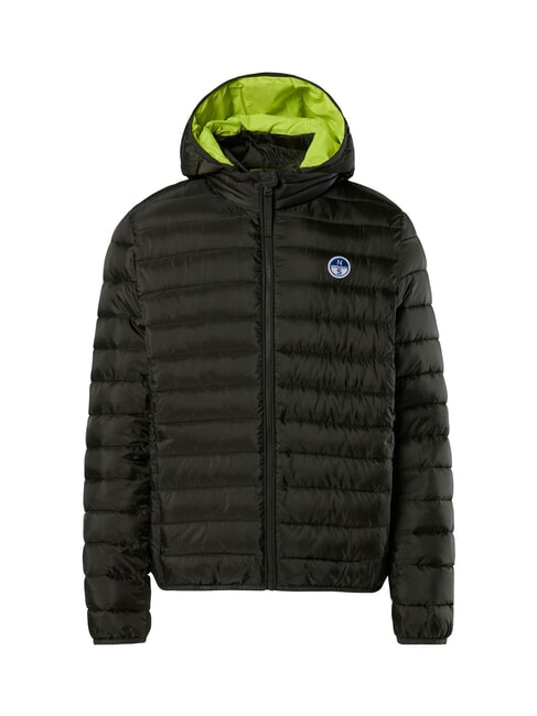 SKYE HOODIE Chaqueta de plumas con capucha verde bosque - Chaquetas de plumas para hombre