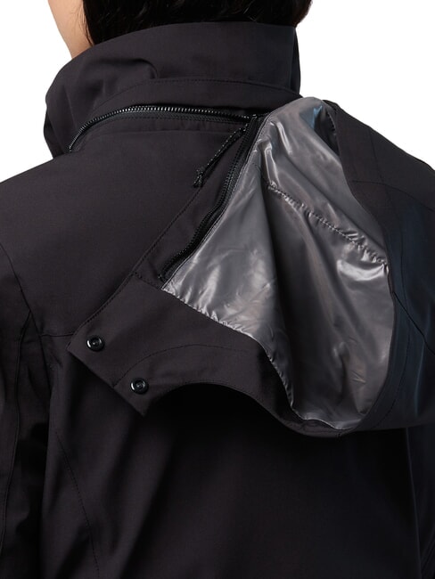 DARTMOUTH Chaqueta con capucha negro - Chaquetas de mujer